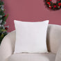 Christmas Chronicles Embroidered Cotton Cushion Cover 39x39cm