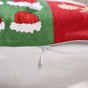 Christmas Chronicles Embroidered Cotton Cushion Cover 39x39cm