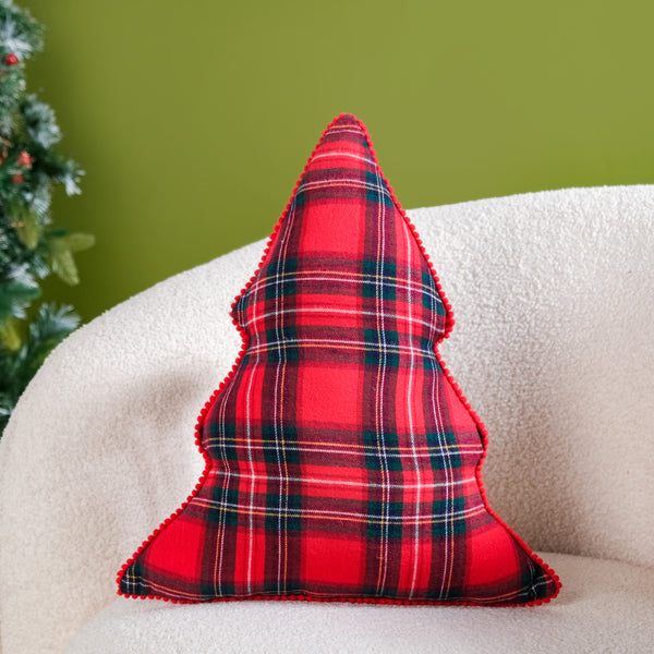 Christmas Tree Decorative Cushion 40x35cm