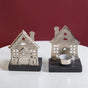 Set Of 2 Christmas Home Tea Light Holder