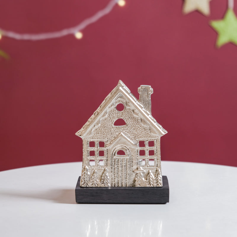 Set Of 2 Christmas Home Tea Light Holder