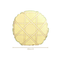 Citrine Stripes Cushion Cover 40cm
