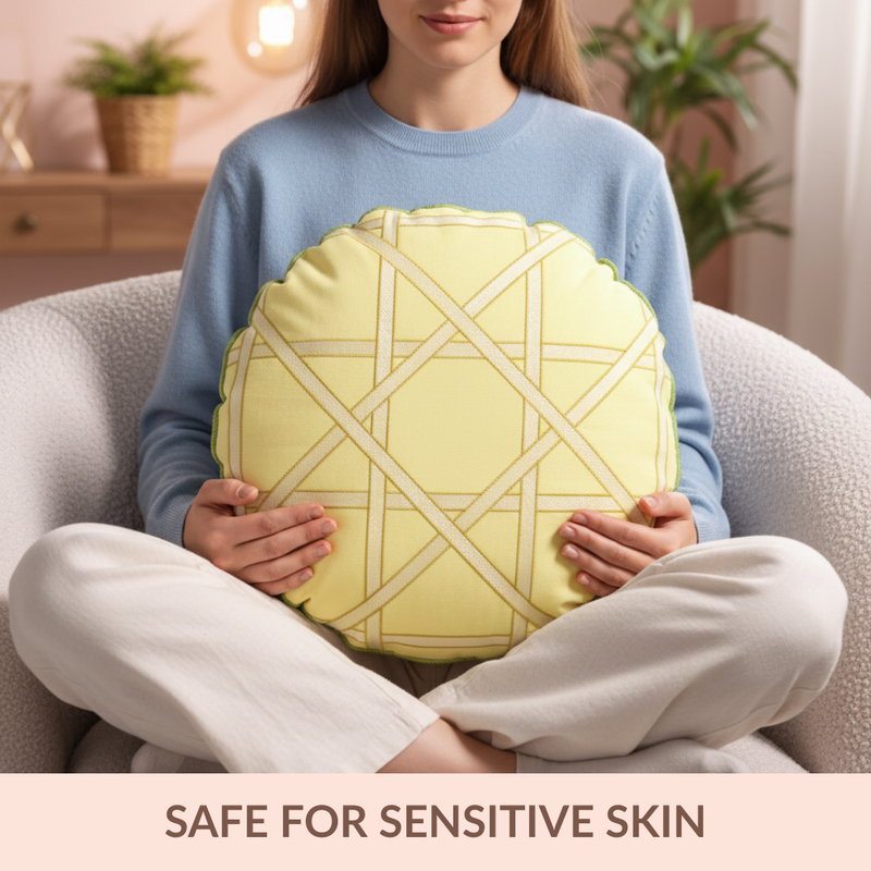 Citrine Stripes Cushion Cover 40cm