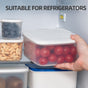 Nestable Food Storage Container Set Of 4 2150ml