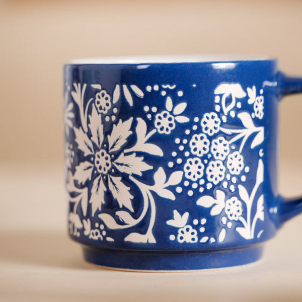 Ceramic Cups - Buy Stackable Coffee Mug Set Online In India