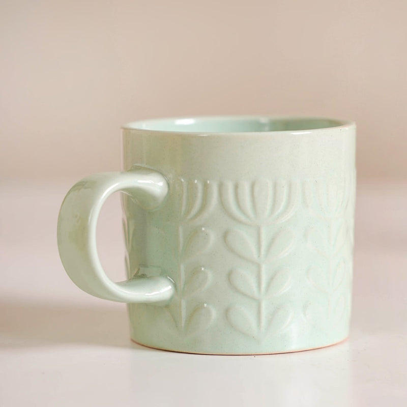 Eclectic Mugs Set Of 8 Multicolour 220ml - Pastel coffee mugs, tea cups, tea cup set, ceramic tea cups, coffee mugs, ceramic mugs, coffee mug set