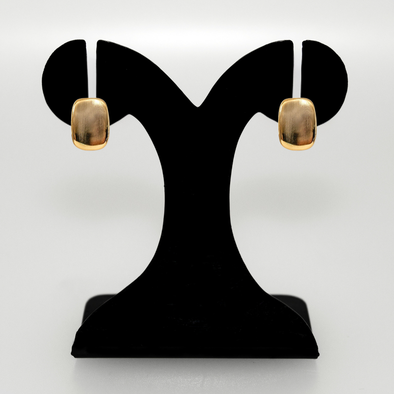 Contour Studs Gold