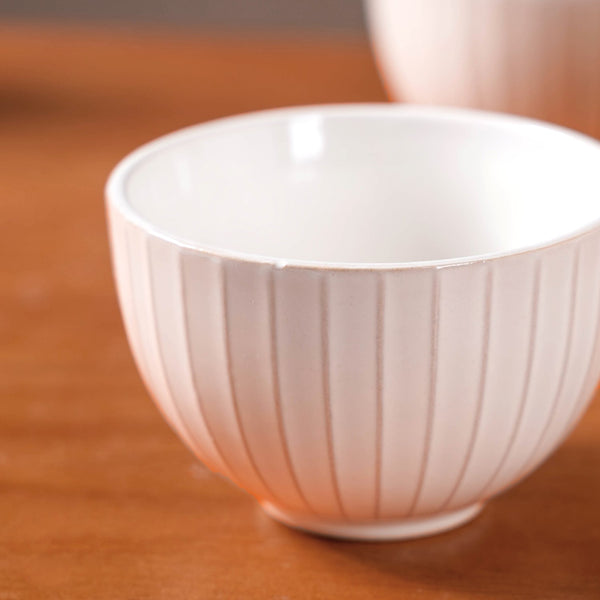 Costola Small Bowl Off White Set Of 6 250ml