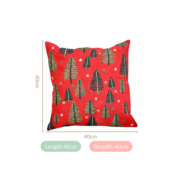 Tis The Season Festive Couch Cushion Cover 40x40cm