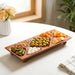 Nero Sectioned Serving Platter 43x18cm