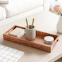 Wooden Snack Serving Tray 41x16cm