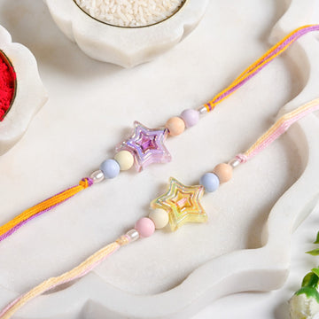 Star Rakhi Gift Set