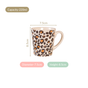 Animal Print Coffee Mug Set Of 6 220ml