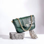 Croco Go-To Outing Bag Green