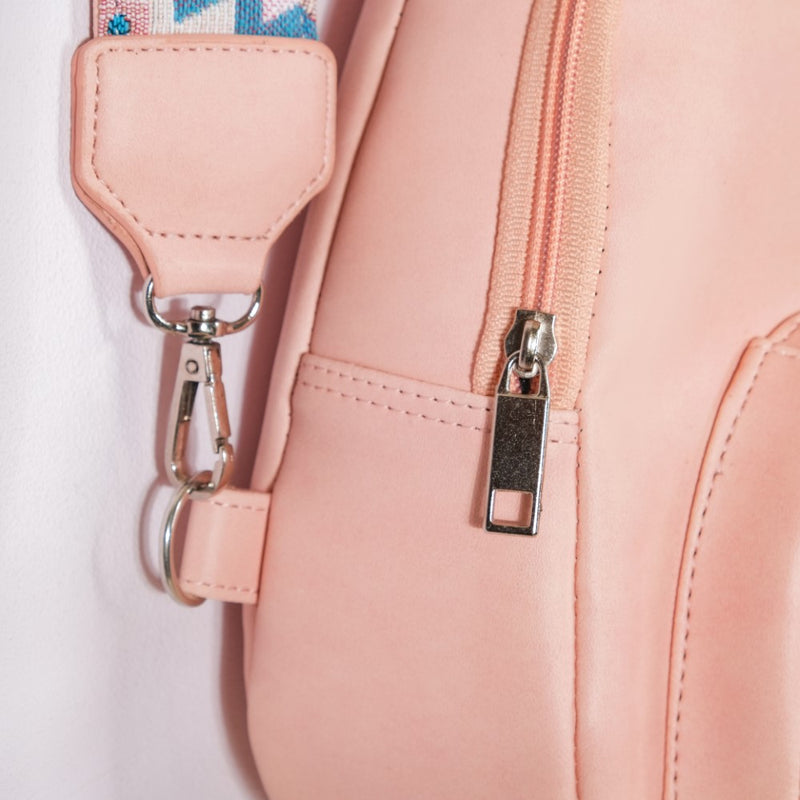Voyager One Shoulder Cross Body Bag Pink