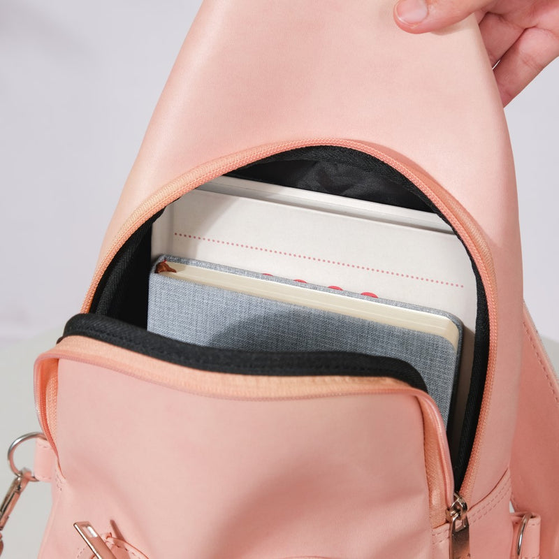Voyager One Shoulder Cross Body Bag Pink