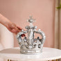 Silver Crown Decor Showpiece