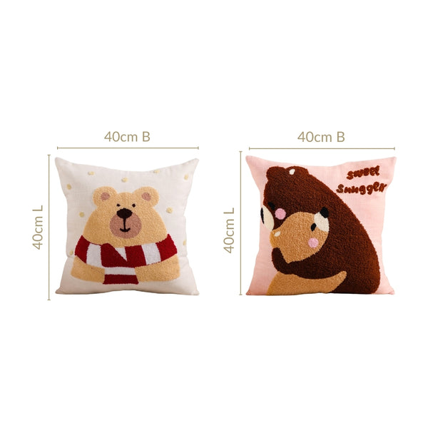 Cuddle Buddies Cushion Cover Set Of 2 40x40cm