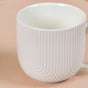 Modern Art Deco Ceramic Cup Set Of 6 With Coasters 180ml