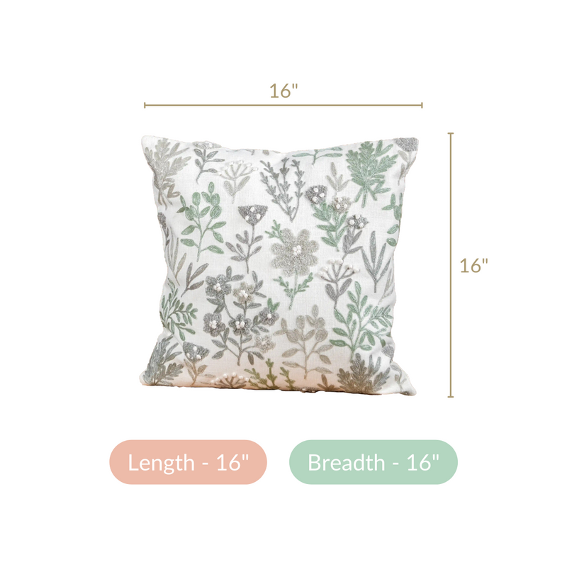 Pastel Couch Cushion Cover 16x16 Inch