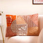 Earthy Embellished Applique Cushion Cover 20x14 Inch