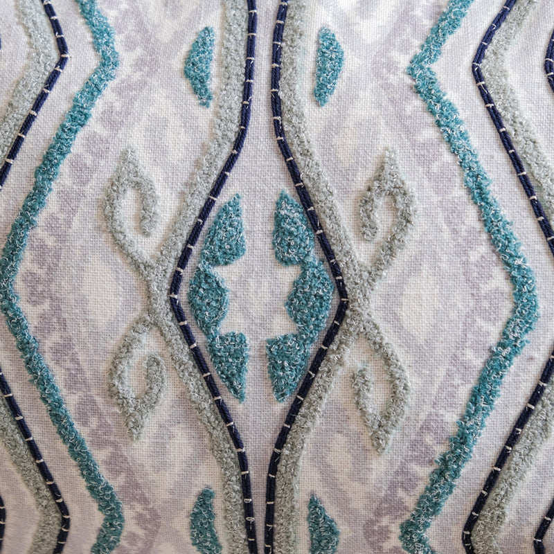 Aztec Embroidery Couch Cushion Cover 20x14 Inch