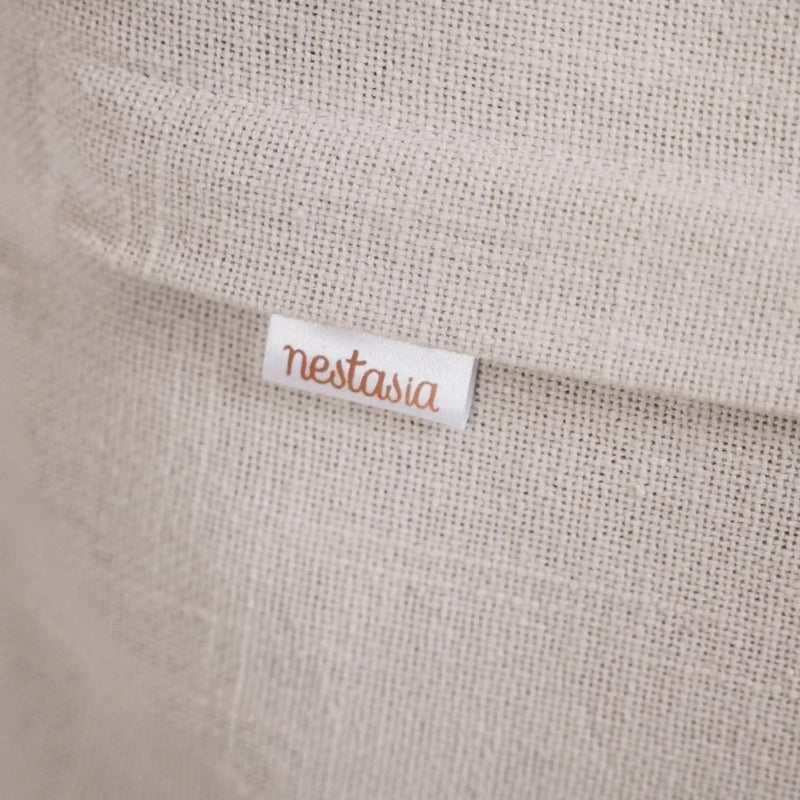 Cotton Threadwork Throw Pillow Cover 20x14 Inch