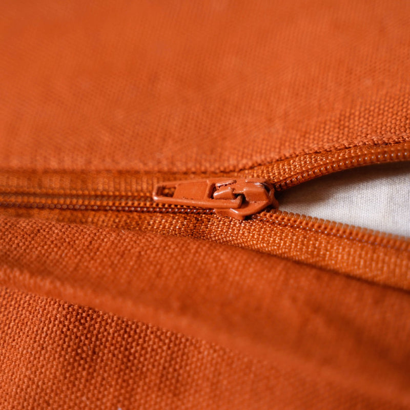 Earthy Embellished Applique Cushion Cover 20x14 Inch