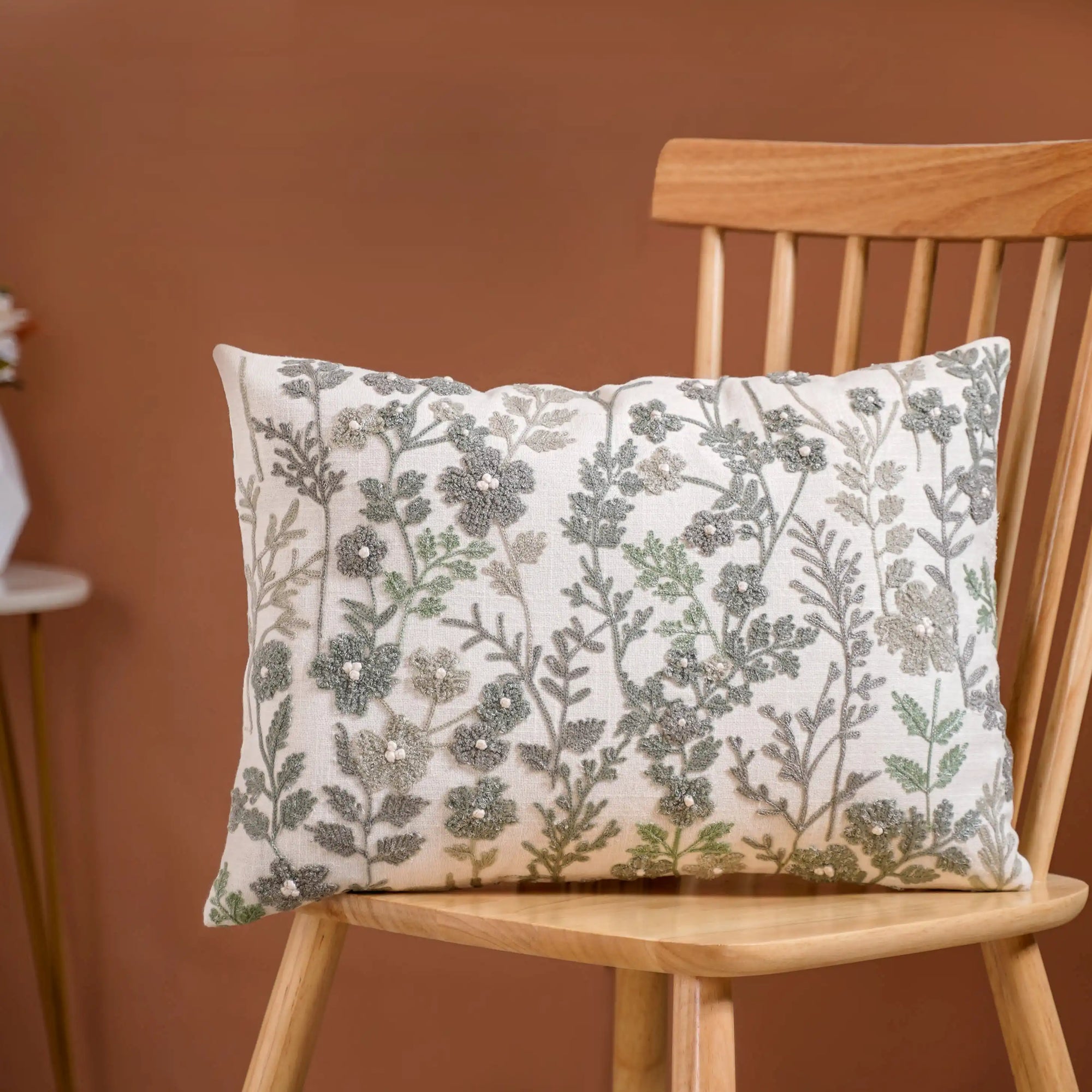 Decorative Rectangle Cushion Cover 20x14 Inch