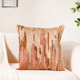 Golden Foil Modern Embroidered Cushion Cover 16x16 Inch