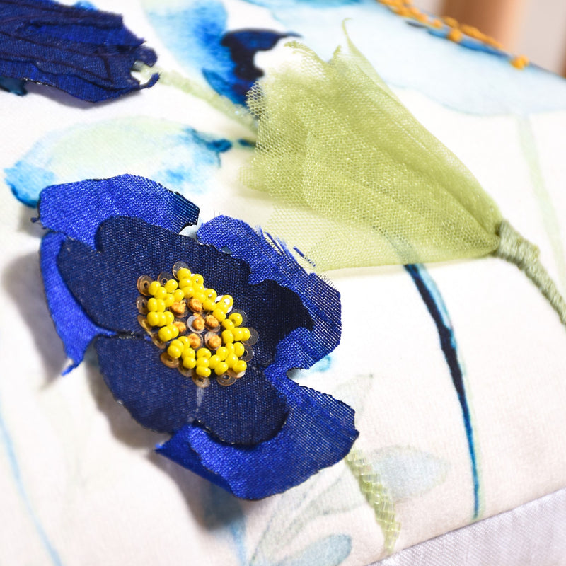Floral Throw Pillow Cover
