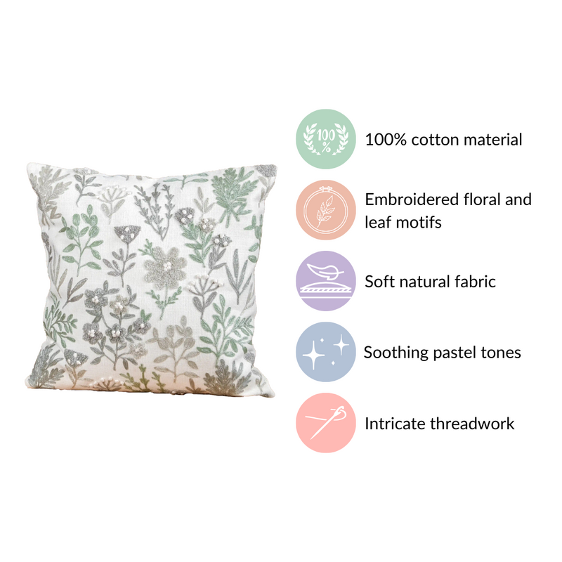 Pastel Couch Cushion Cover 16x16 Inch