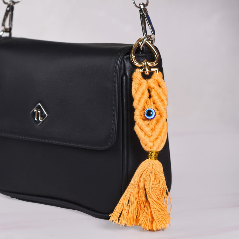 Macrame Evil Eye Keychain Set Of 4