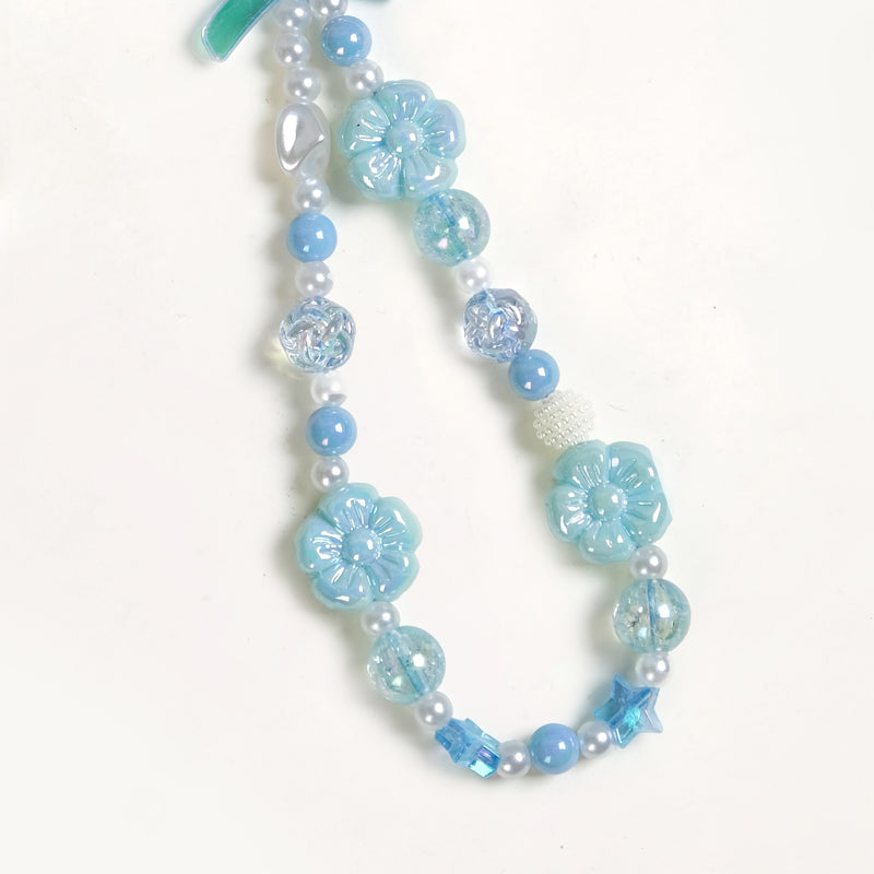 Dreamy Azure Cute Phone Lanyard