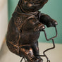 Cycling Rhino Resin Art