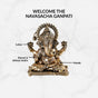 Pure Brass Vighnaharta Ganpati Idol With Gift Box 5cm