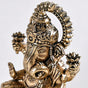 Pure Brass Vighnaharta Ganpati Idol With Gift Box 5cm