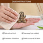 Pure Brass Vighnaharta Ganpati Idol With Gift Box 5cm