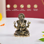 Pure Brass Ganesh Idol With Gift Box 5cm