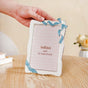 Dainty Blue Bow Photo Frame Small 10x15cm