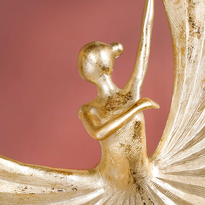 Dancing Ballerina Home Decor Sculpture