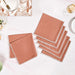 Terracotta Embroidered Edges Table Napkin Set Of 6