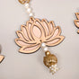 Decorative Lotus Wall Hangings Set Of 12