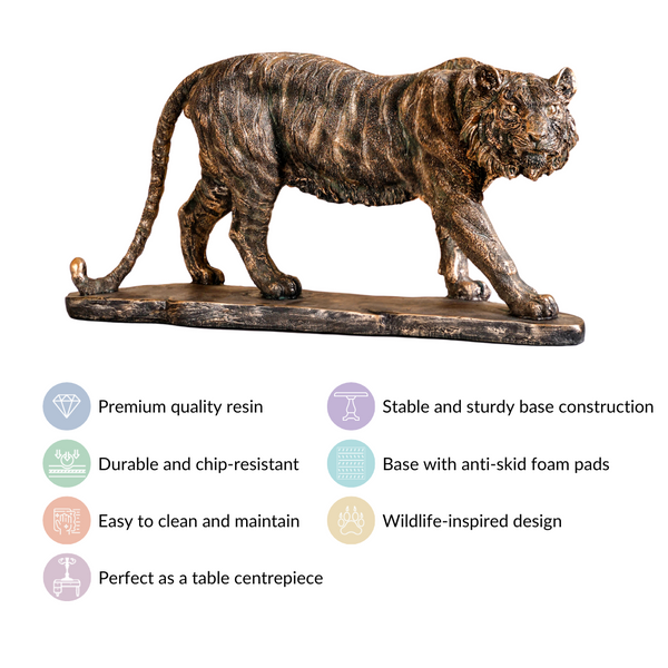 Majestic Tiger Showpiece For Room Decor Large