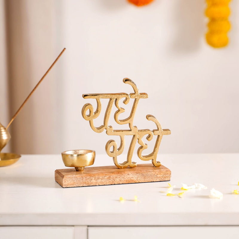 Radhe Radhe Puja Decor