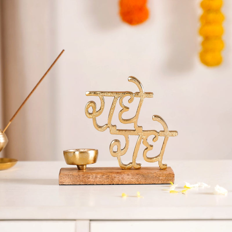 Radhe Radhe Puja Decor