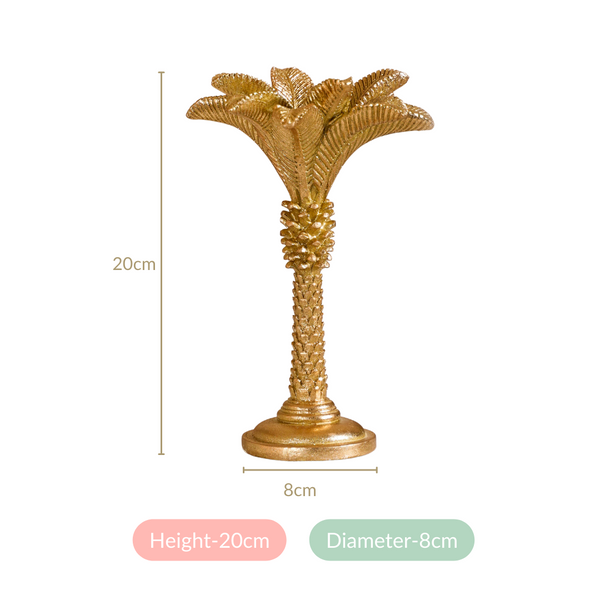 Tropical Palm Tree Candle Stand