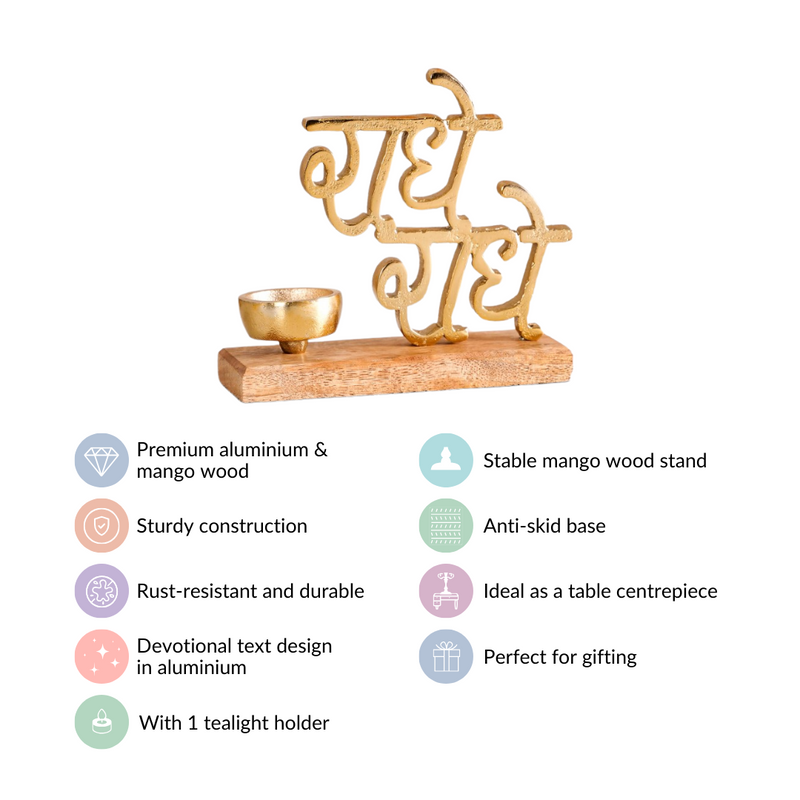 Radhe Radhe Puja Decor