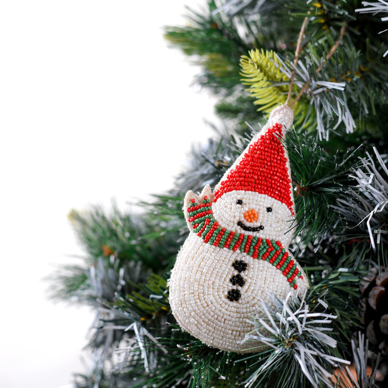 Christmas Hanging Ornament Set of 3 Multicolour- Christmas Hanging Ornaments, Set of 3 Multicolour, Festive Hanging Decor, Christmas Ornaments