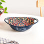 Deep Blue Mandala Ceramic Long Dish With Handles 400ml